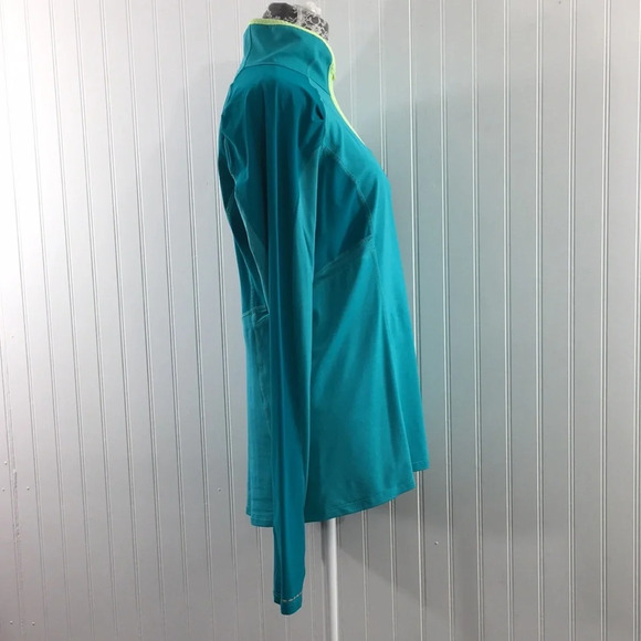 Lululemon Trail Bound 1/2 Zip Blue Tropics Top - Picture 3 of 16